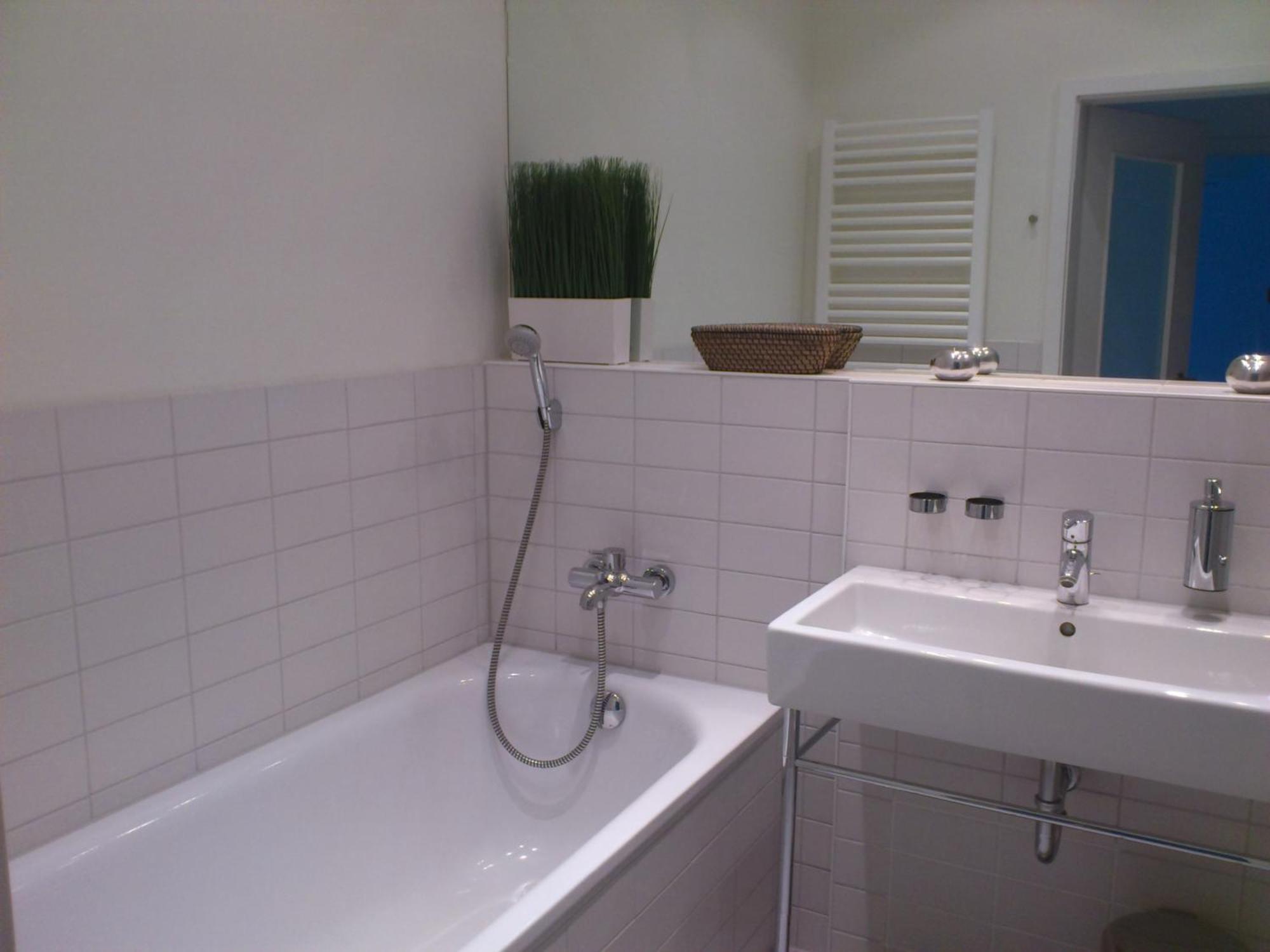 צמפין Modernes Appartment, 3 Gehminuten Zum Strand, Pool+Sauna מראה חיצוני תמונה